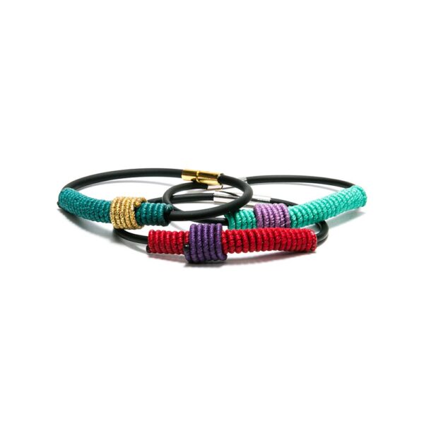 Al179 Tube Bracelet Alanima colorful jewelry handmade modern minimal